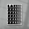 Lazy contemporary wall art print by Carilla Karahan - sold by DROOL