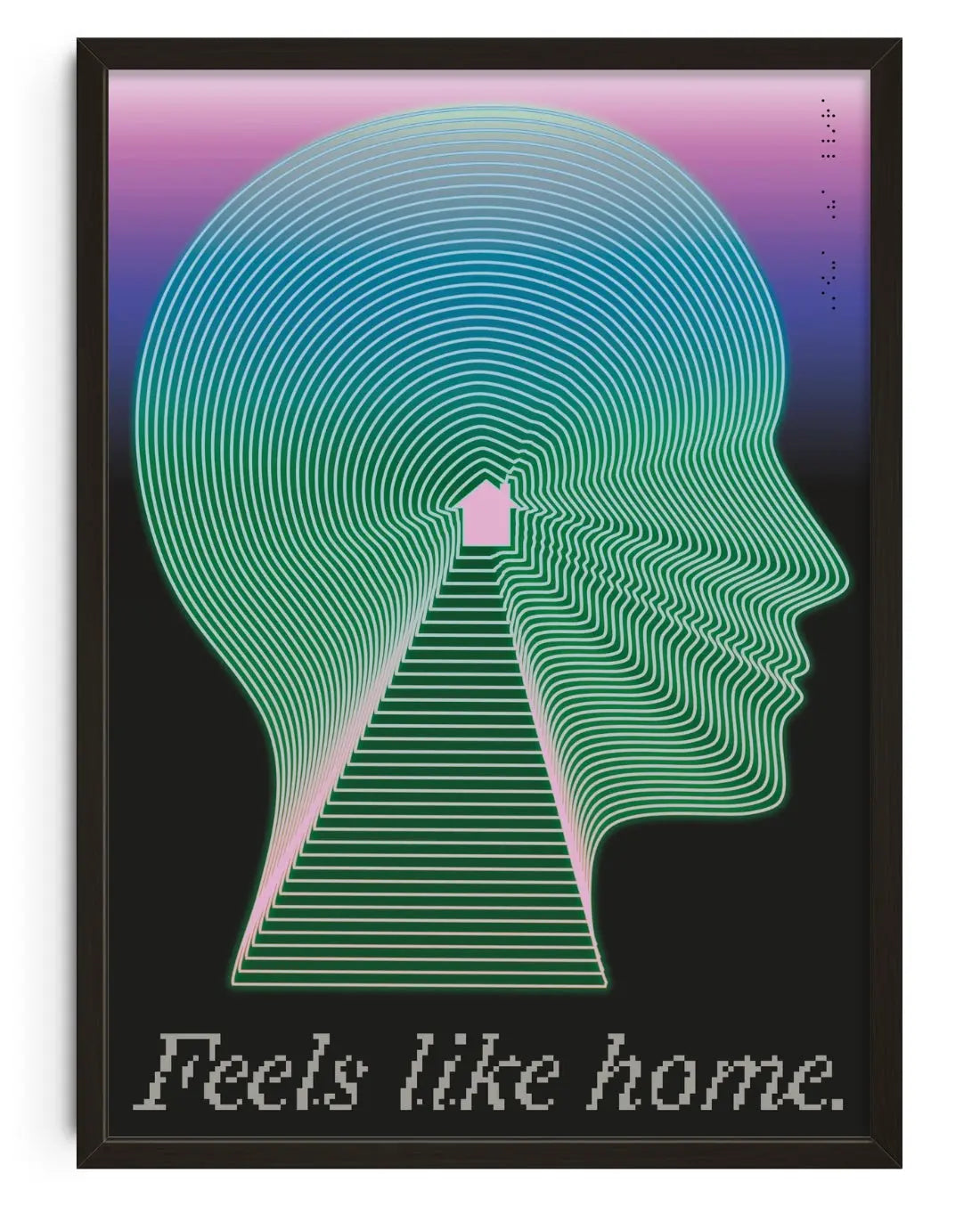 Feels Like Home. contemporary art print by Will Da Costa - sold by DROOL