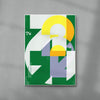 Reproduire Symbol (Version 1) contemporary wall art print by Duane Dalton - sold by DROOL