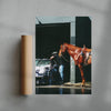 HORSEWASHING contemporary wall art print by Ces XC - sold by DROOL