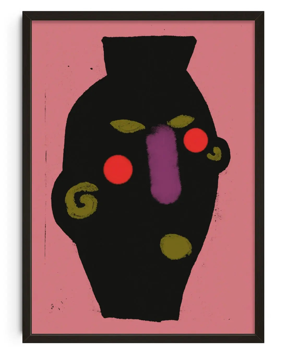 Vase contemporary art print by Imo Sinclair - sold by DROOL