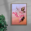 Colour Is Not For Domestication contemporary wall art print by Alex Valentina - sold by DROOL