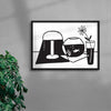 STILL LIFE 1 contemporary wall art print by Max Blackmore - sold by DROOL