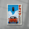 Drive contemporary wall art print by Othman Zougam - sold by DROOL