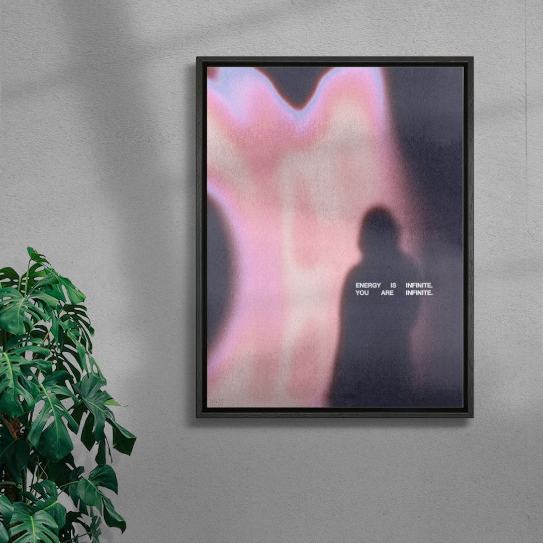Energy contemporary wall art print by Antoine Paikert - sold by DROOL