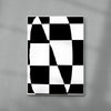 Noir contemporary wall art print by Sara Cristina Moser - sold by DROOL