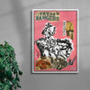 Lonesome contemporary wall art print by Caitlin Flood-Molyneux - sold by DROOL