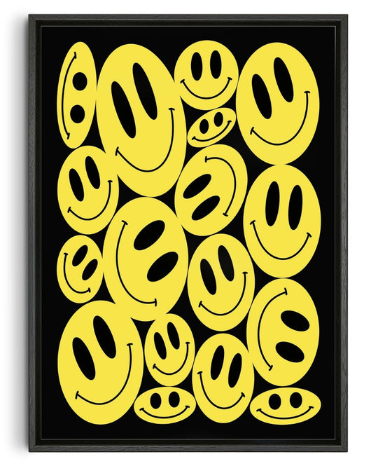 Happy smiley composition