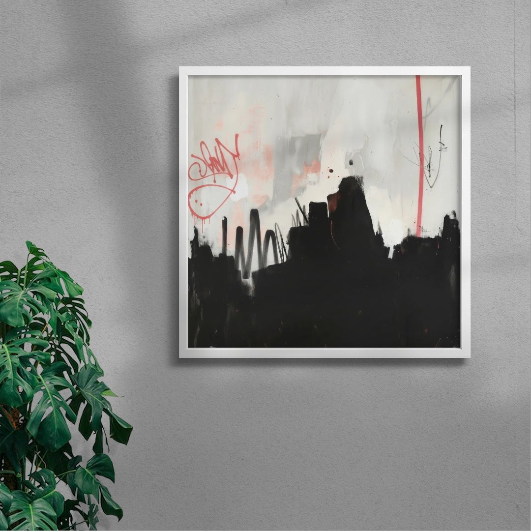 Um contemporary wall art print by Dom Russo - sold by DROOL