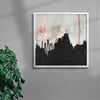 Um contemporary wall art print by Dom Russo - sold by DROOL