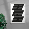 Vimeto–BRB contemporary wall art print by Daan Rietbergen - sold by DROOL