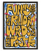 Load image into Gallery viewer, Funny how a few random words can make a poster contemporary wall art print by Jorge Santos - sold by DROOL