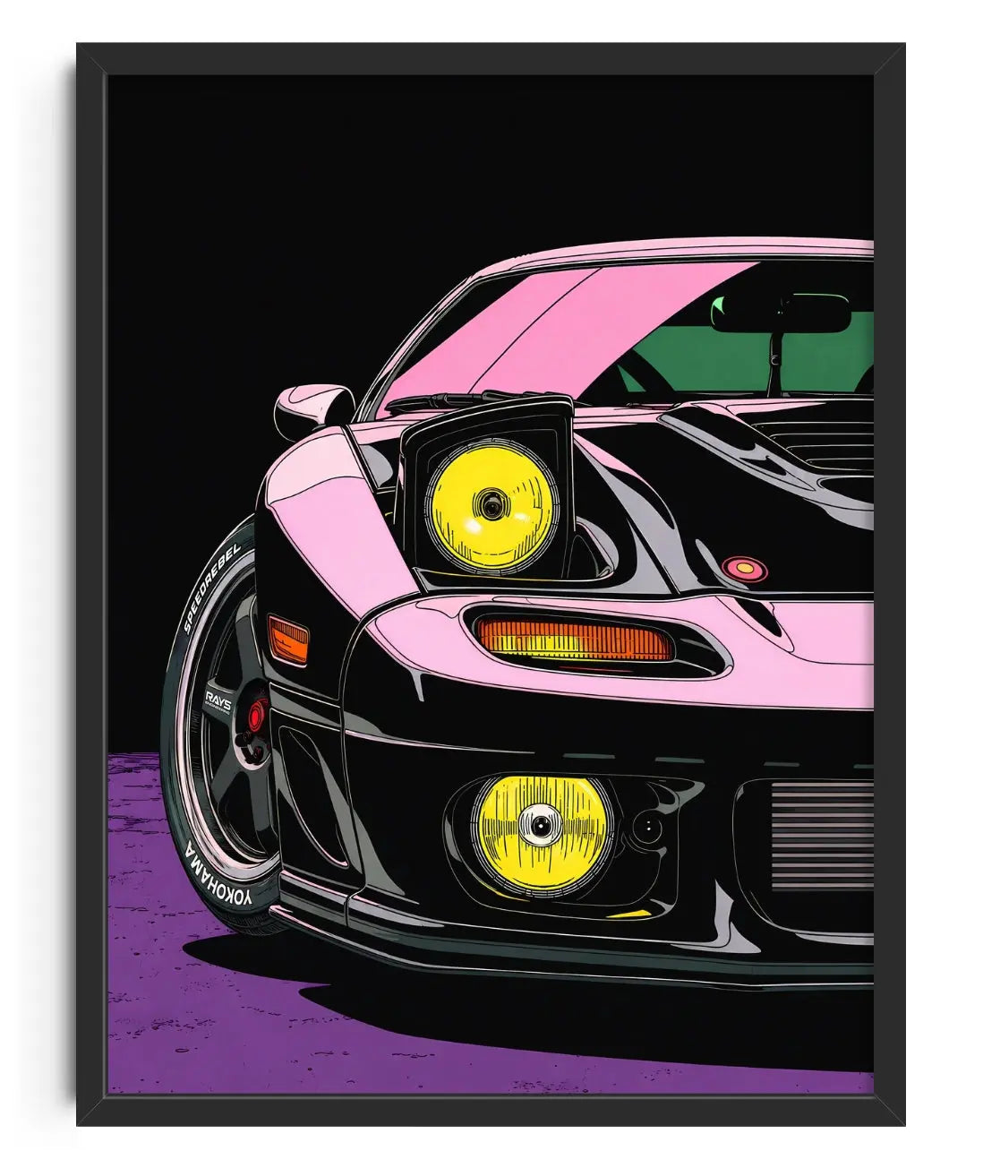 Drift Division 04 contemporary art print by MelancholyMachinations - sold by DROOL