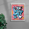 Migraines contemporary wall art print by Kwonny - sold by DROOL