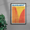 sunlight contemporary wall art print by Imo Sinclair - sold by DROOL