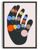 Bild in Galerie-Viewer laden, Colors Hand contemporary wall art print by David Vanadia - sold by DROOL