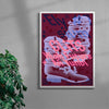 Elysium pres. CLiTS Hight Future & An Yunbi contemporary wall art print by MENSLIES - sold by DROOL