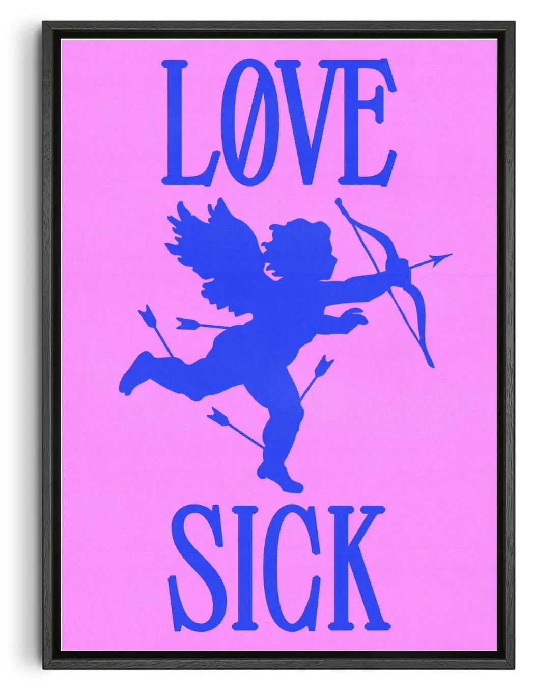 Lovesick contemporary wall art print by Utsav Verma - sold by DROOL