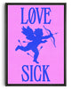 Load image into Gallery viewer, Lovesick contemporary wall art print by Utsav Verma - sold by DROOL