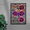 Zhao Dai pres. Maara contemporary wall art print by MENSLIES - sold by DROOL