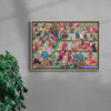 World Records' Waiting Room contemporary wall art print by Daukantė - sold by DROOL
