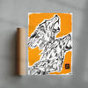 The Pack contemporary wall art print by Caitlin Flood-Molyneux - sold by DROOL