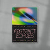 Abstract Echoes 01/08 contemporary wall art print by Coveposter - sold by DROOL