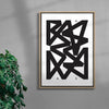 HAS contemporary wall art print by Przemek Bizoń - sold by DROOL