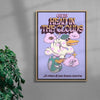 Head In The Clouds contemporary wall art print by My Sunbeam - sold by DROOL