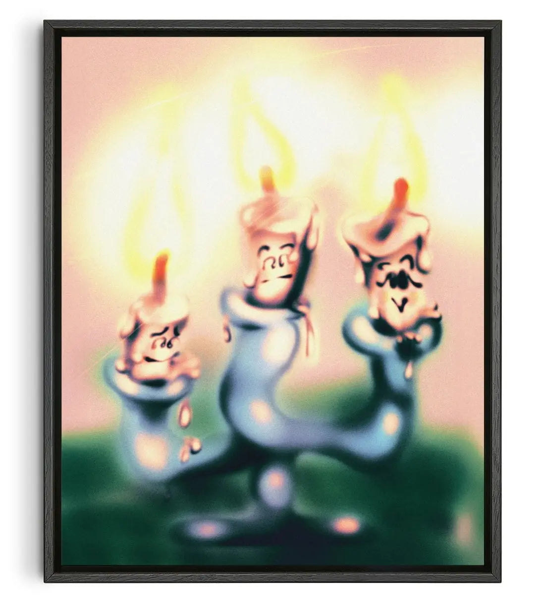 Velas contemporary wall art print by Florencia Pernicone - sold by DROOL