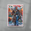 The Wire contemporary wall art print by Deadly Prey - sold by DROOL
