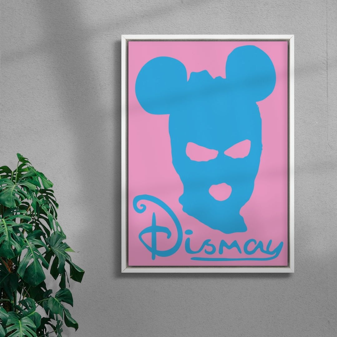 DISMAY contemporary wall art print by Max Blackmore - sold by DROOL