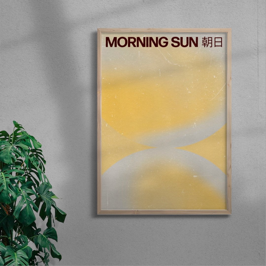 Morning Sun contemporary wall art print by Henry M. - sold by DROOL