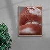 JUICY contemporary wall art print by Nadia Ryder - sold by DROOL