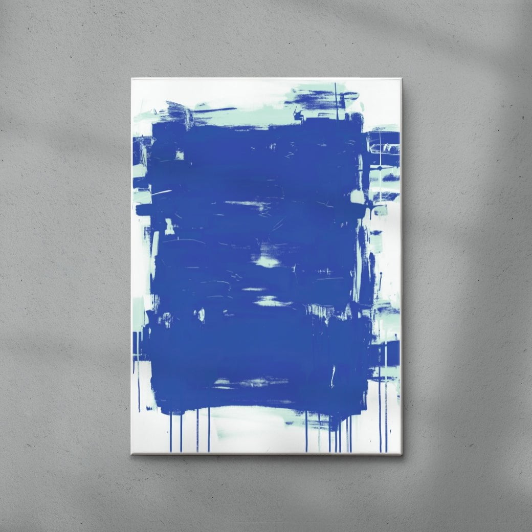 Block contemporary wall art print by Dom Russo - sold by DROOL