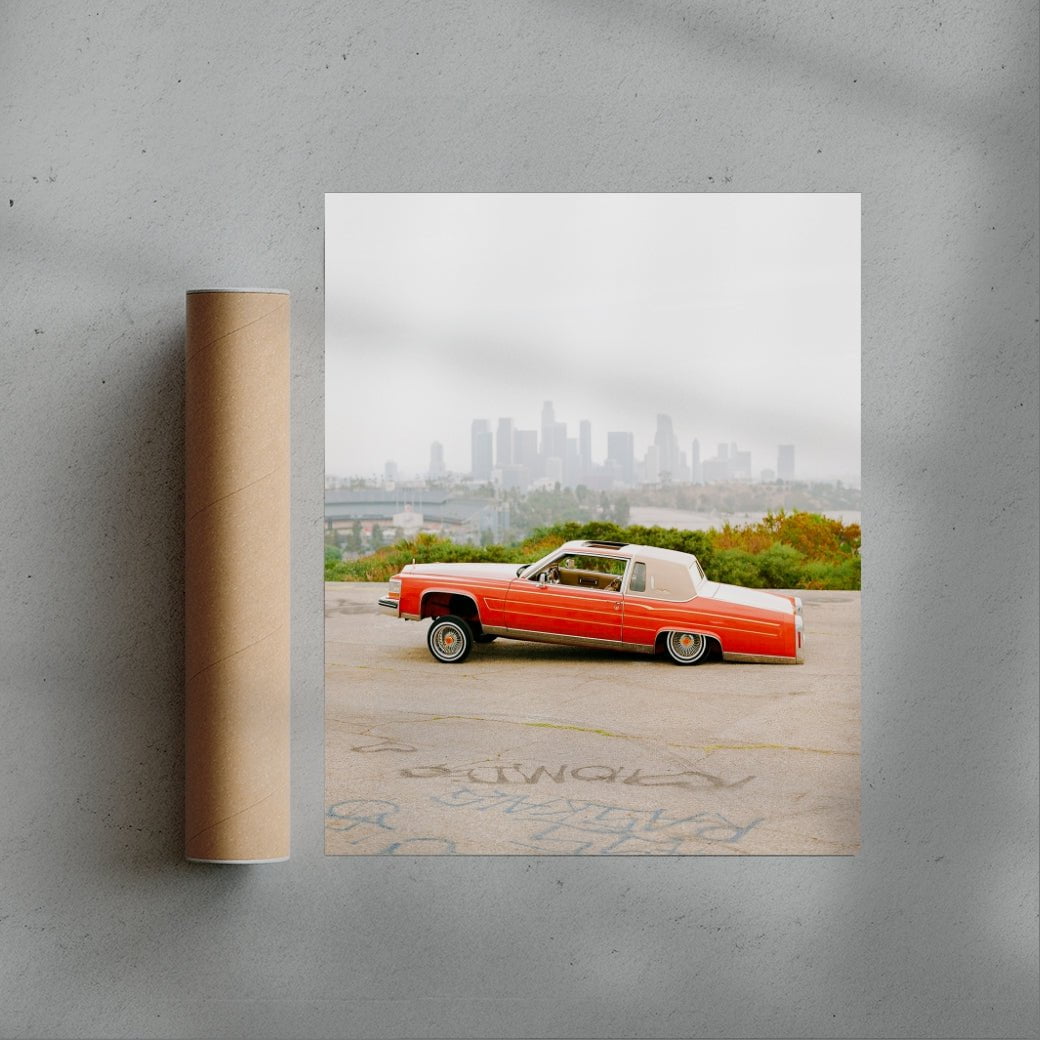 Lowrider and The City contemporary wall art print by 6.tiff - sold by DROOL