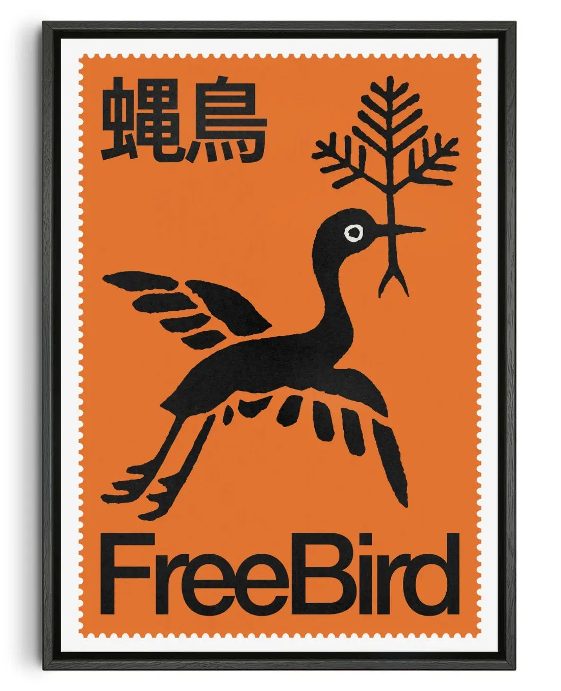 Free Bird contemporary canvas print by George Kempster - sold by DROOL