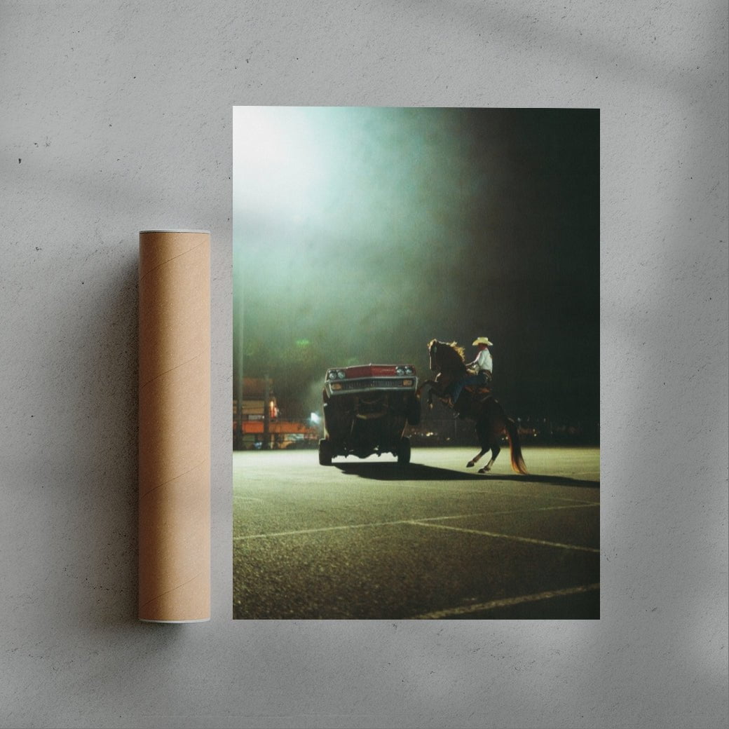 LOWRIDERS contemporary wall art print by Ces XC - sold by DROOL