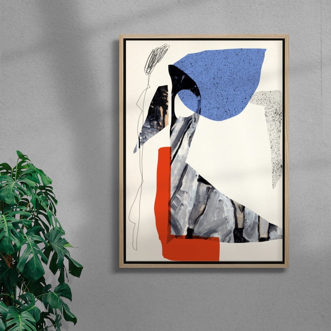 BIRD I contemporary wall art print by Eamonn O'Boyle - sold by DROOL