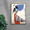 BIRD I contemporary wall art print by Eamonn O'Boyle - sold by DROOL