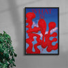 What is Love? contemporary wall art print by Sara Cristina Moser - sold by DROOL