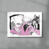 V.I.P.'s contemporary wall art print by Amelie Goeppel - sold by DROOL
