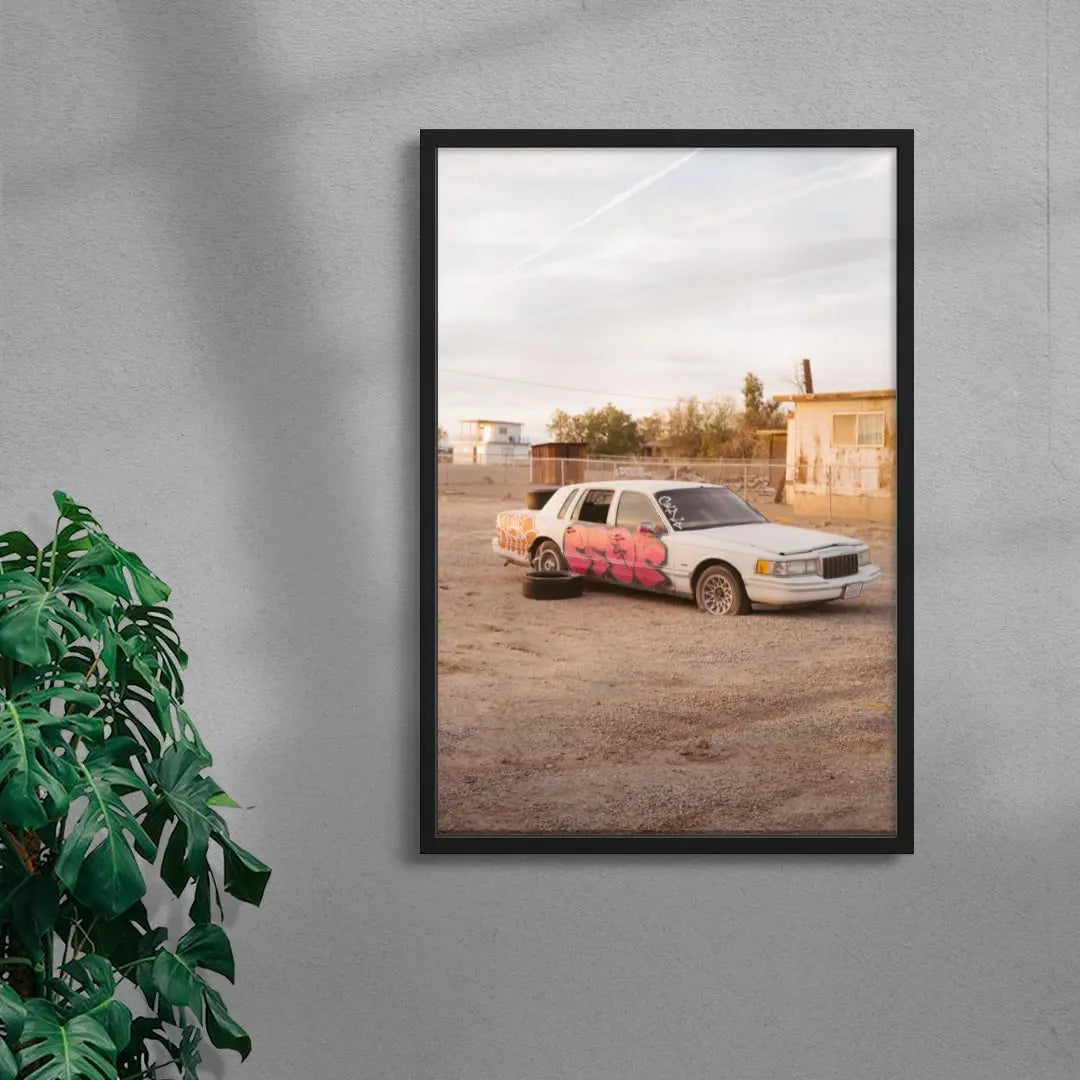 Sedan contemporary wall art print by Steven Clouse - sold by DROOL