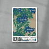 Wisteria Gardens contemporary wall art print by George Kempster - sold by DROOL