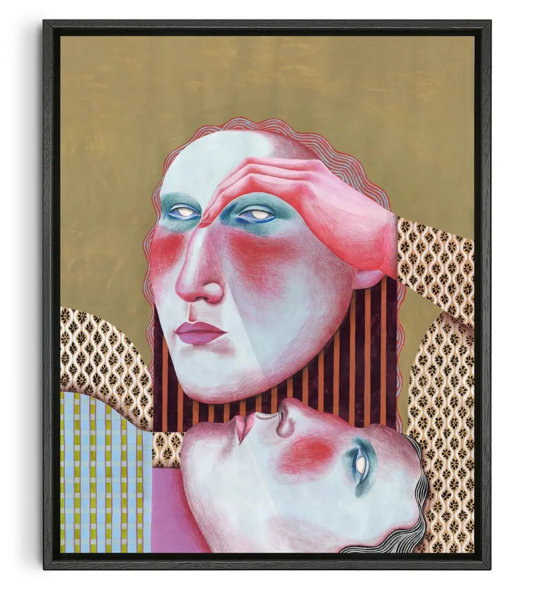 Dunes contemporary wall art print by Carla Petelski - sold by DROOL