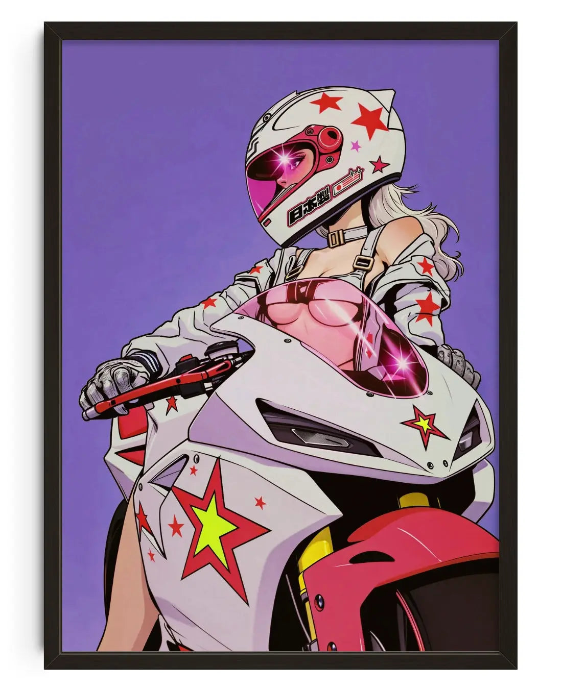 Made in Japan contemporary art print by dolorsilentium - sold by DROOL