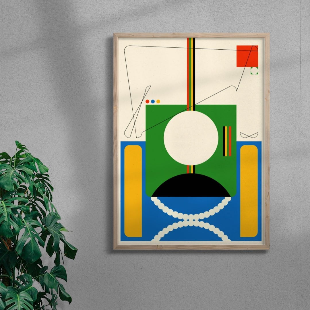 7.4272 contemporary wall art print by Tristan Huschke - sold by DROOL