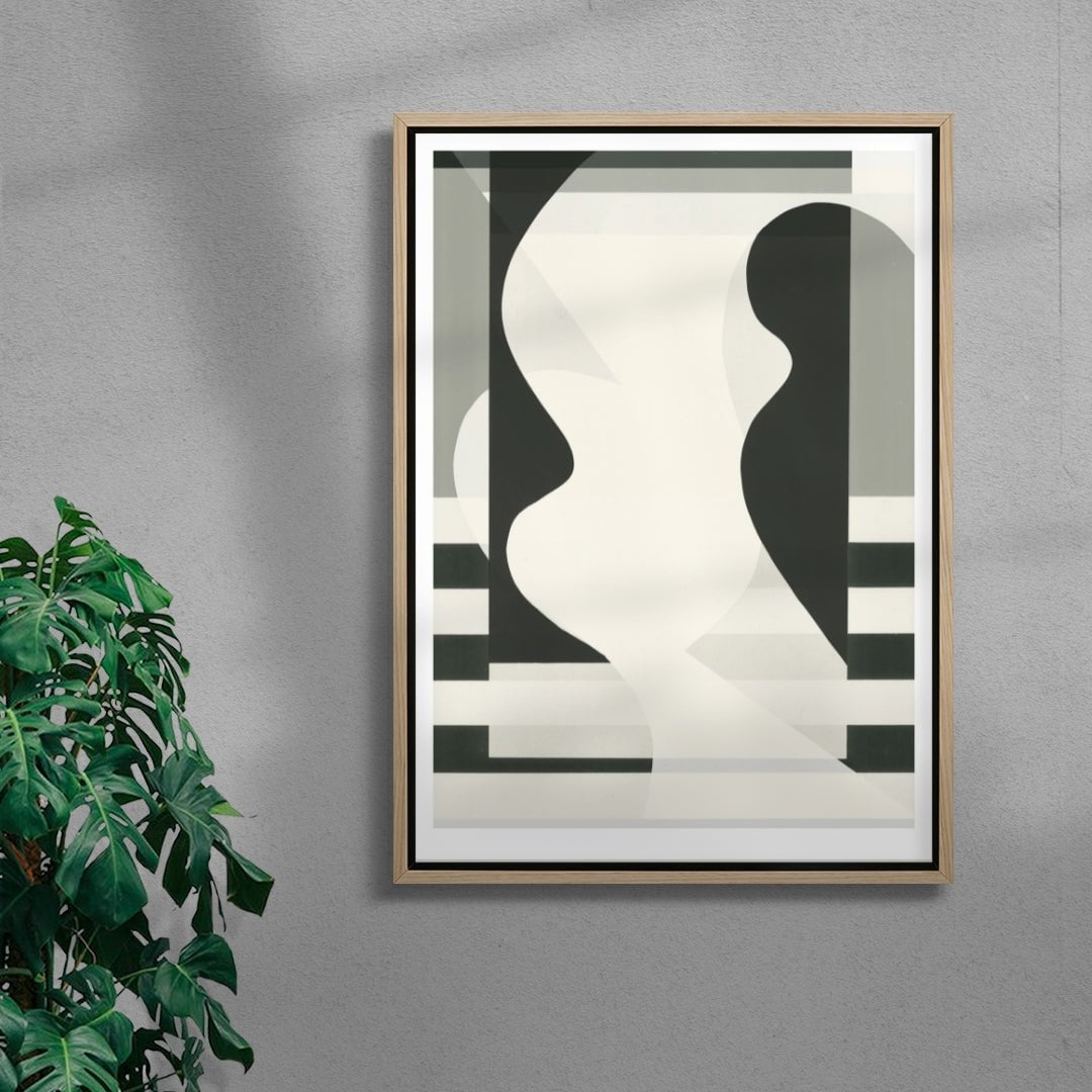 Nova Orbis contemporary wall art print by Rikki Hewitt - sold by DROOL