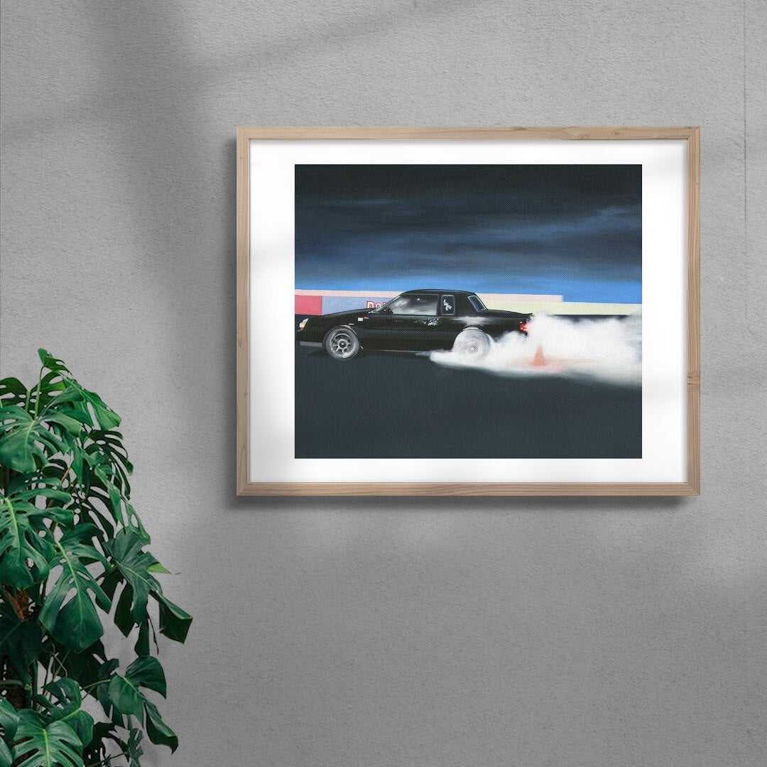 Drag Race contemporary wall art print by Elliott Chambers - sold by DROOL