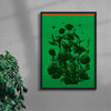 Greenness contemporary wall art print by Juan Sebastián Rosillo - sold by DROOL
